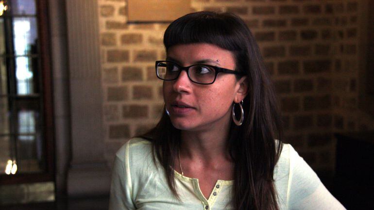 La regidora de la CUP a l'Ajuntament de Barcelona, Maria Rovira, en una imatge d'arxiu