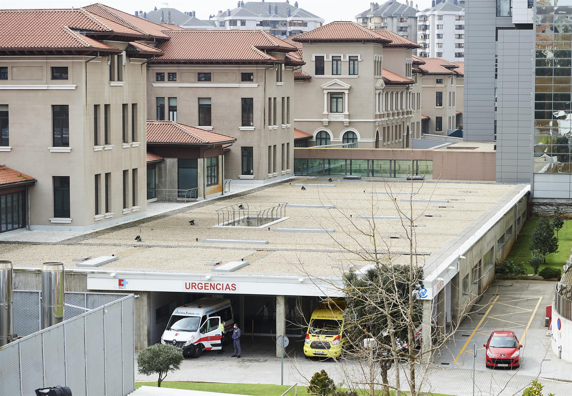 Exterior de Valdecilla.