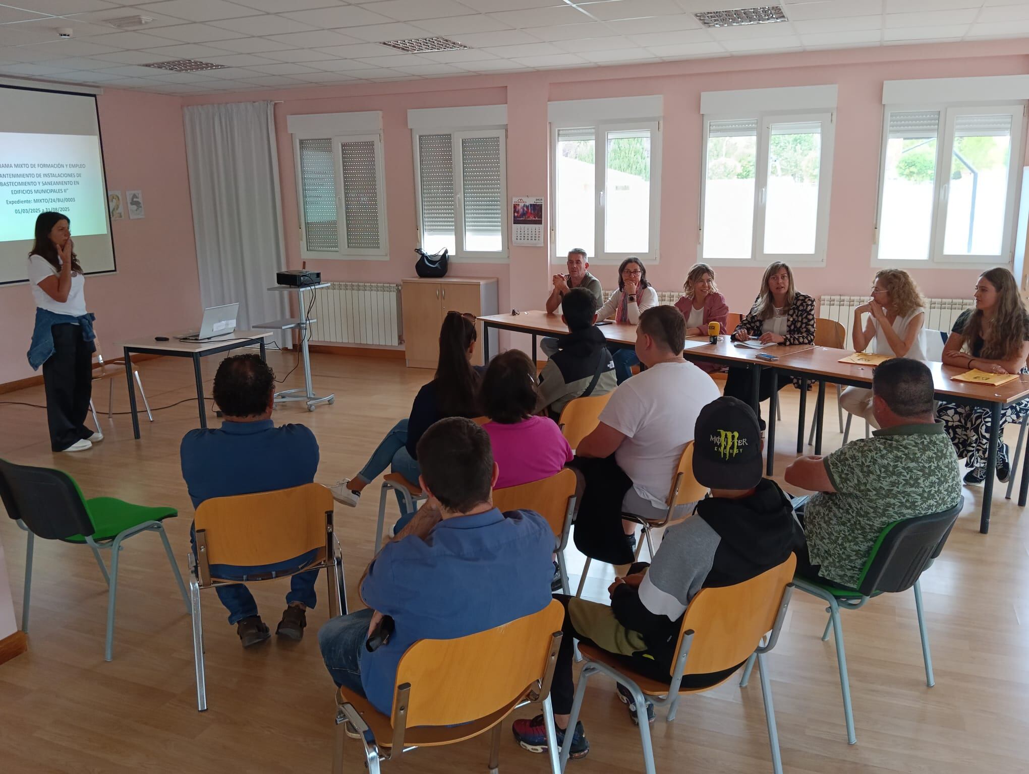 La clausura del curso tenía lugar en el Centro Intergeneracional de Belén