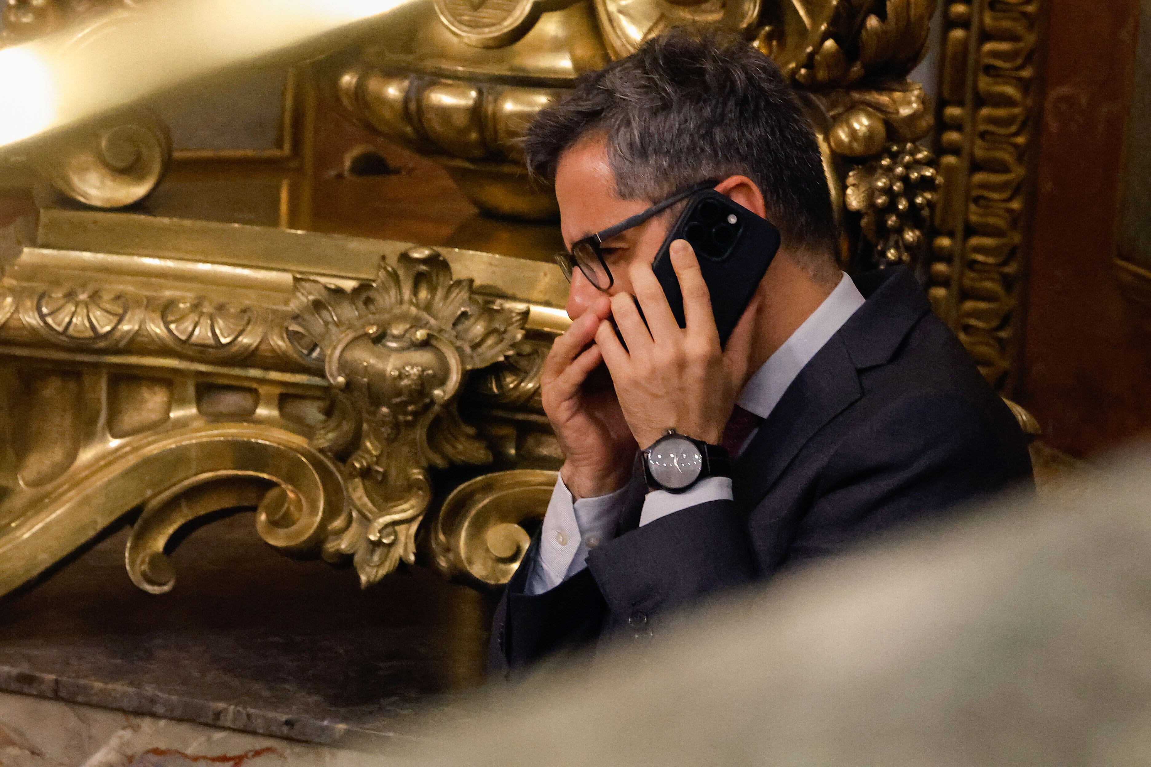 El ministro de la Presidencia, Justicia y Relaciones con las Cortes, Félix Bolaños