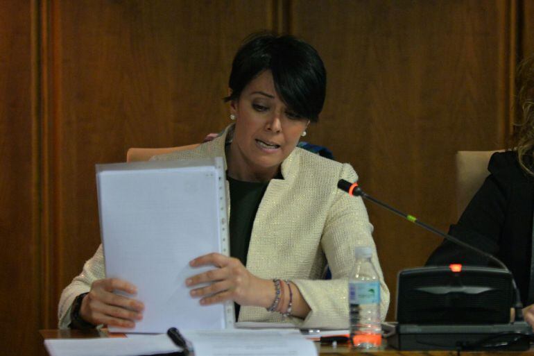 Rosa Luna, portavoz de ciudadanos en el Ayuntamiento de Ponferrada