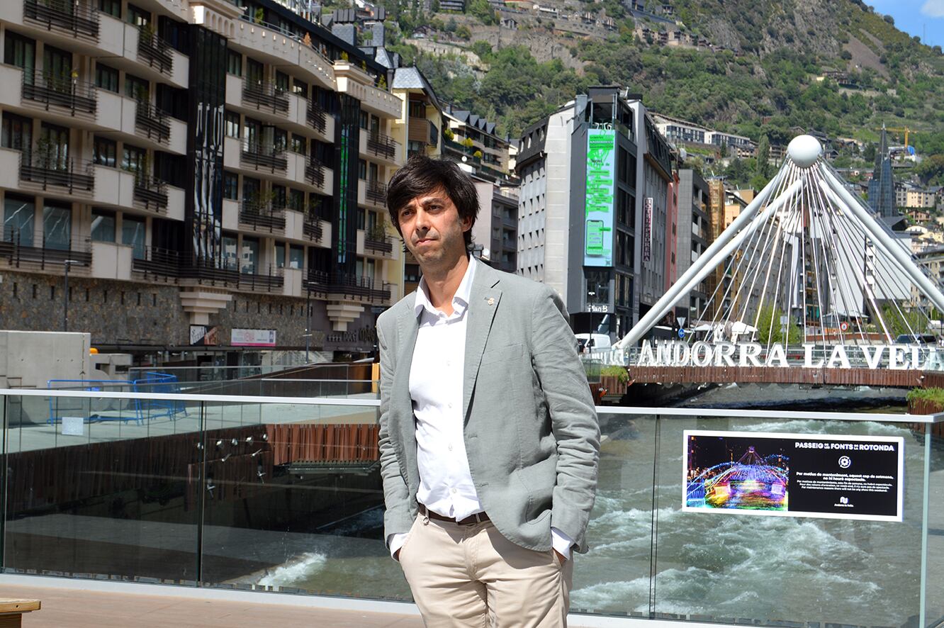 El cònsol major d&#039;Andorra la Vella, Sergi González.