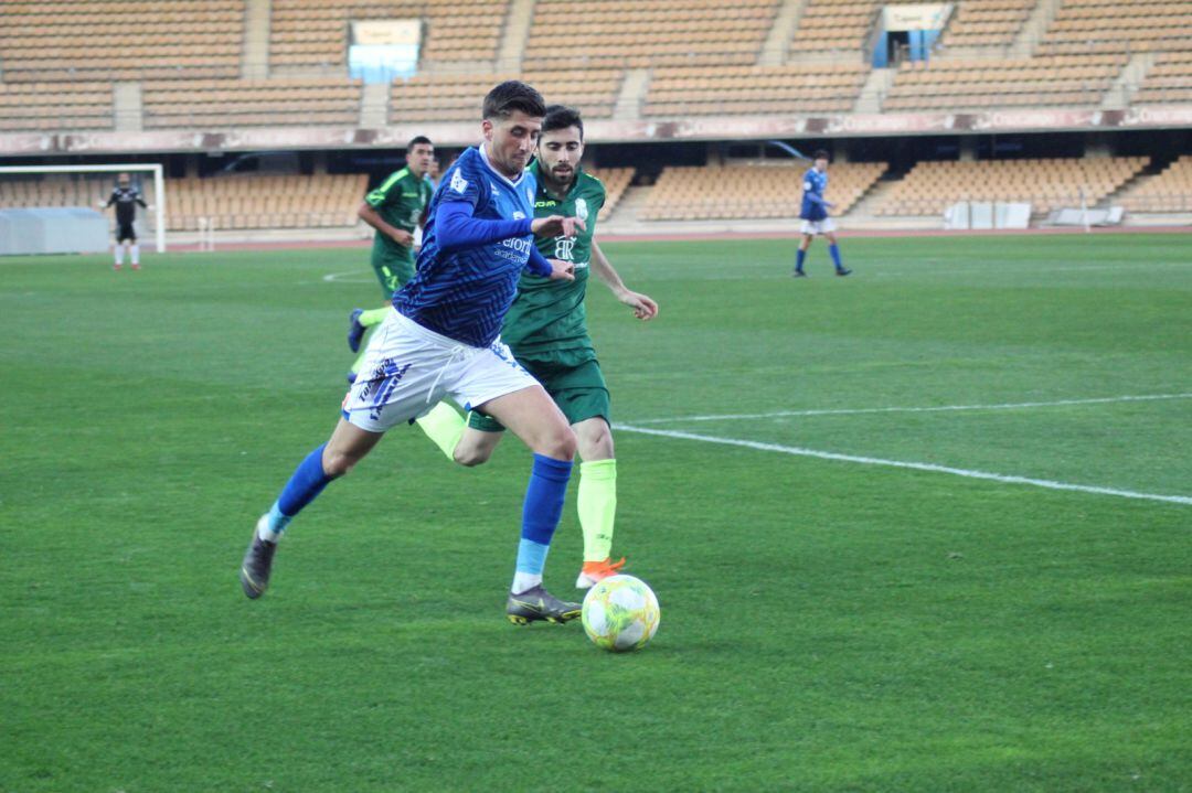 Imagen de un partido de fútbol disputado esta temporada