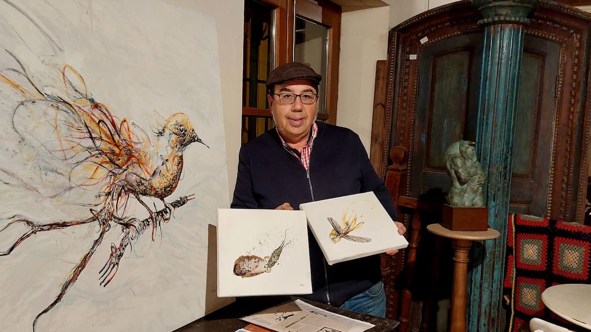 Antonio Sanchez, editor y galerista de Riaza, habla de su participación en la Feria ARCO