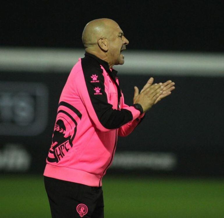 Claudio Barragán, entrenador del Hércules CF