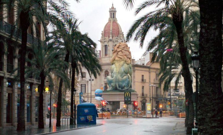 El viento y la lluvia deslucen el final de la fiesta