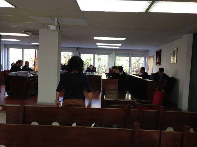Vista del juicio en la Audiencia Provincial