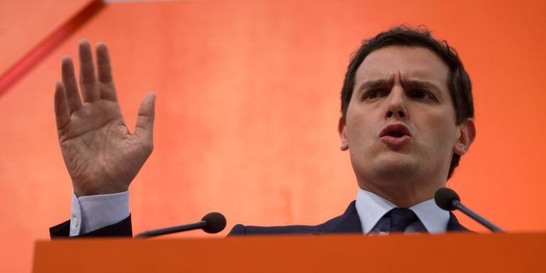 Albert Rivera, presidente de Ciudadanos