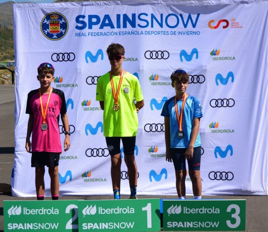 El Ski Club Aspe brilló en los Campeonato de España de rollerski