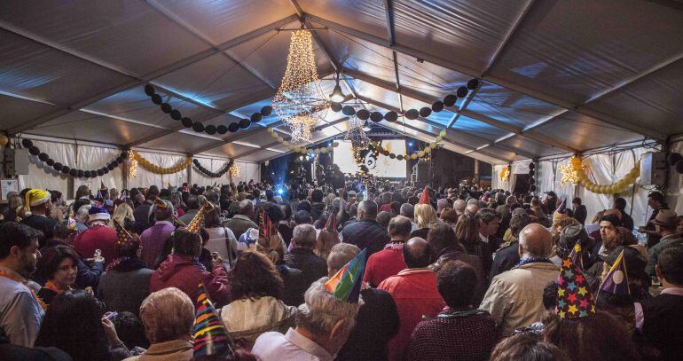 Una de las celebraciones de Nochevieja en la provincia de Málaga