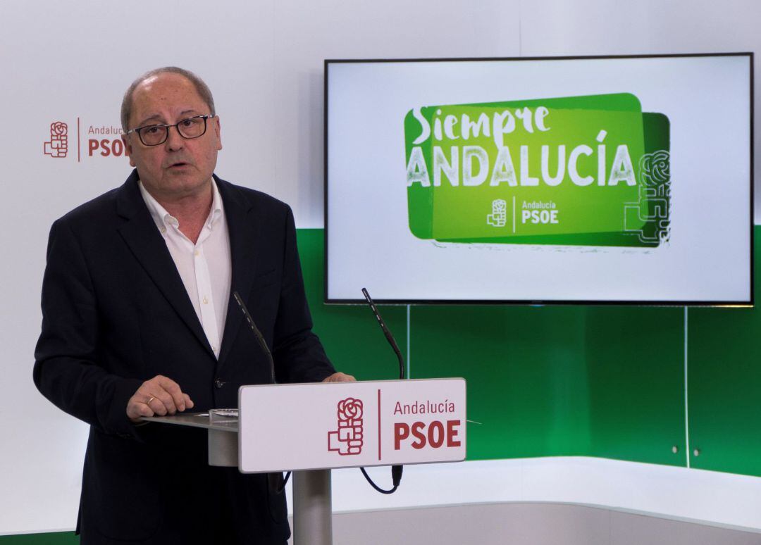 El secretario de Organización del PSOE andaluz, Juan Cornejo.