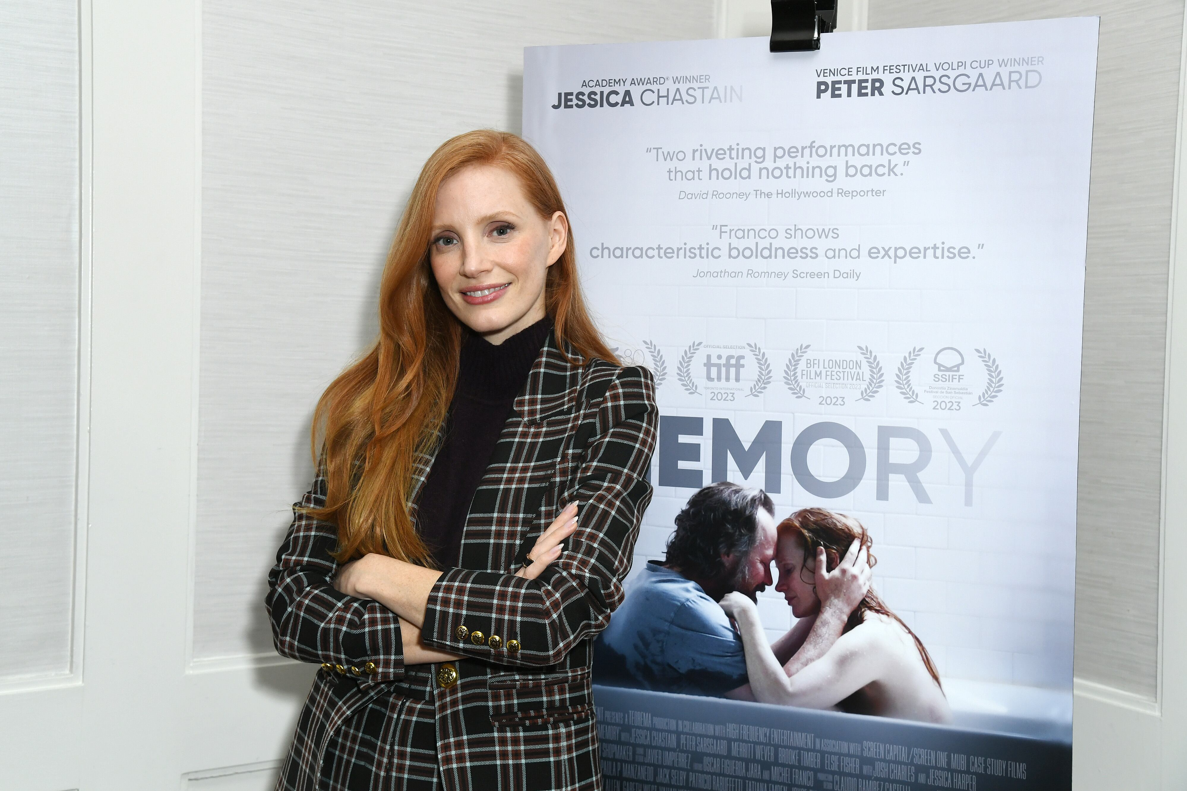 Jessica Chastain protagoniza &#039;Memory&#039; (Photo by JC Olivera/Getty Images)