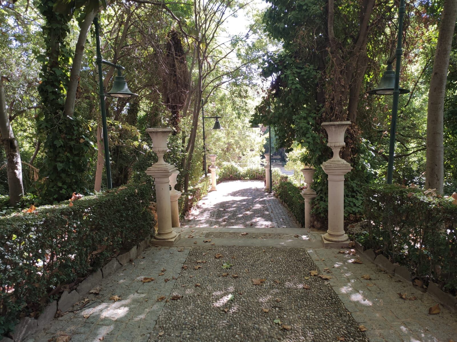 Los magníficos Jardines de Jabalcuz, muy cerca de la capital jiennense, en un día soleado