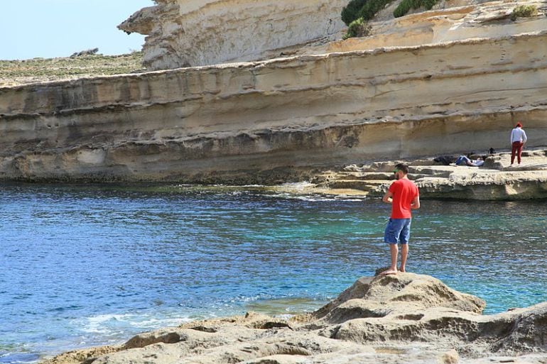 Piscina de San Pedro, en Malta.