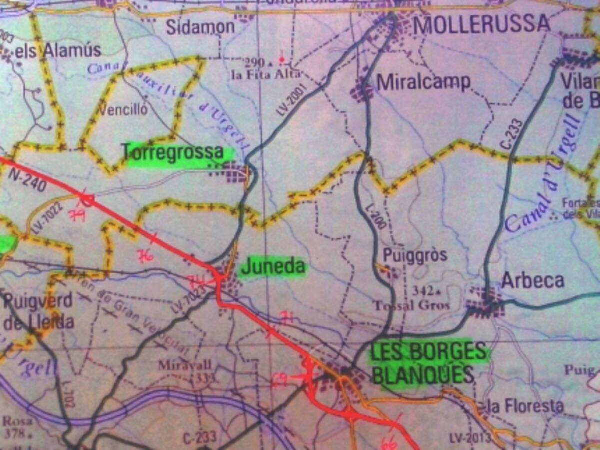 Foment preveu iniciar enguany la construcció de la rotonda de Margalef