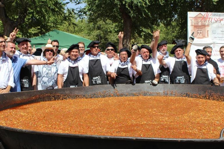 Los infanteños celebraron la consecución del récord