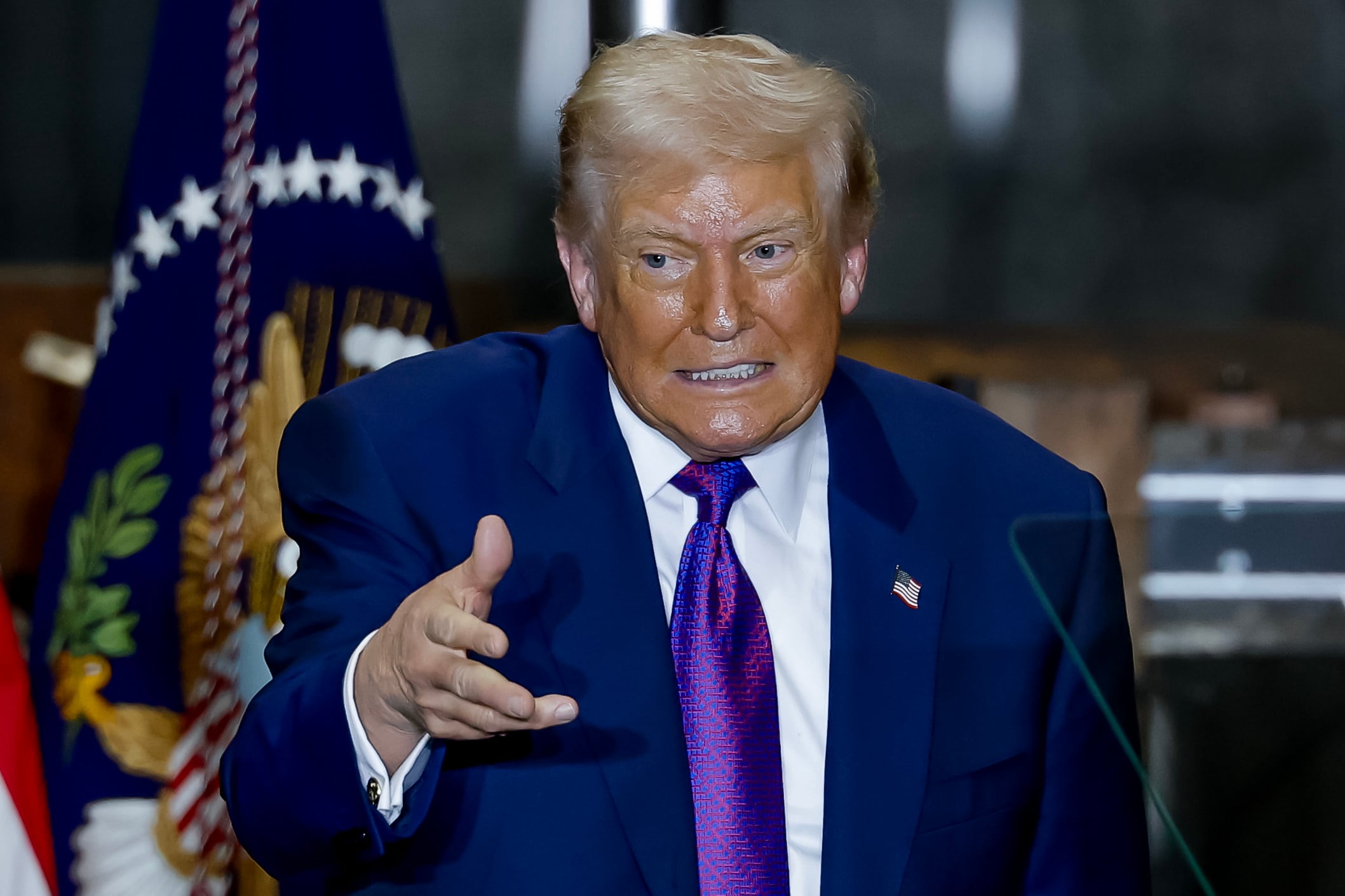 El presidente de EEUU, Donald Trump.