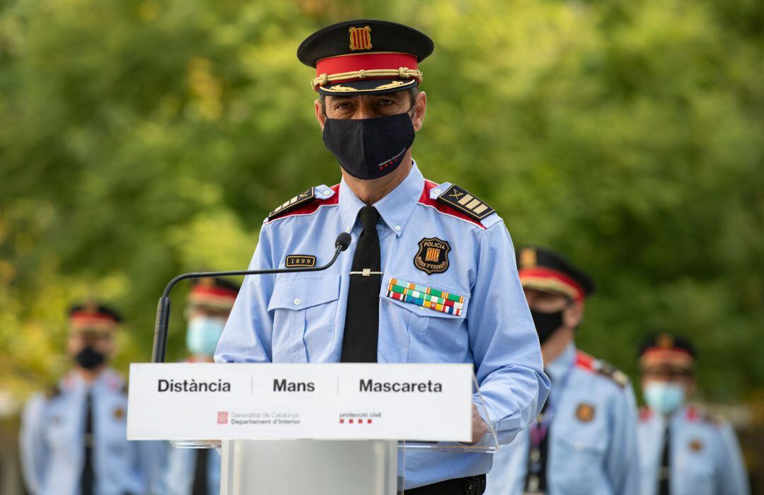 El mayor de los Mossos d&#039;Esquadra, Josep Lluis Trapero