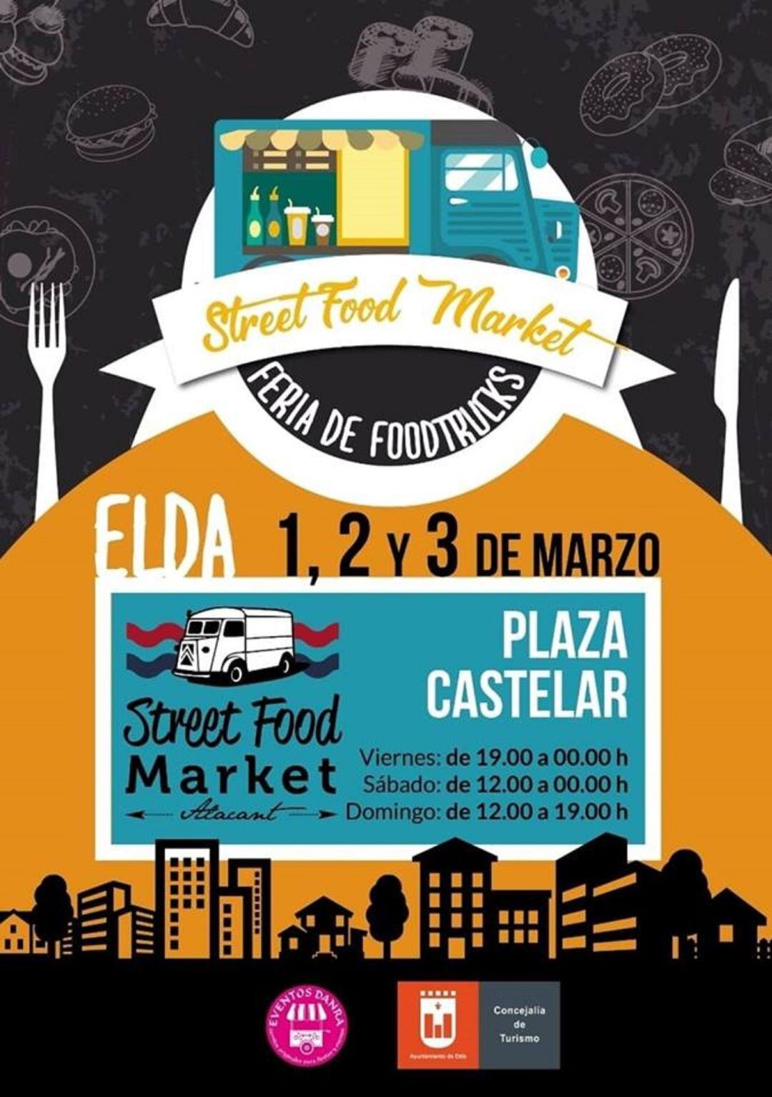 Vuelve a Elda el “Street Food Market”