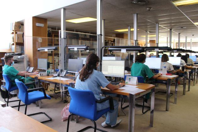 Enfermeros rastreadores en el Hospital de Guadalajara