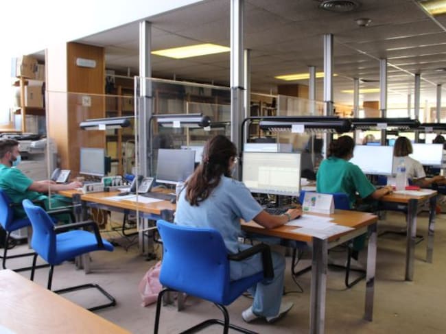 Enfermeros rastreadores en el Hospital de Guadalajara