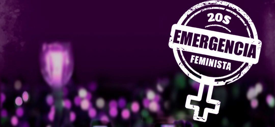 Cartel de la convocatoria de 'la noche violeta'.