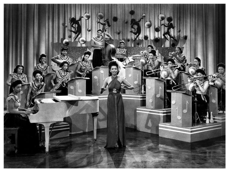 Foto promocional de The International Sweethearts of Rhythm en 1946.