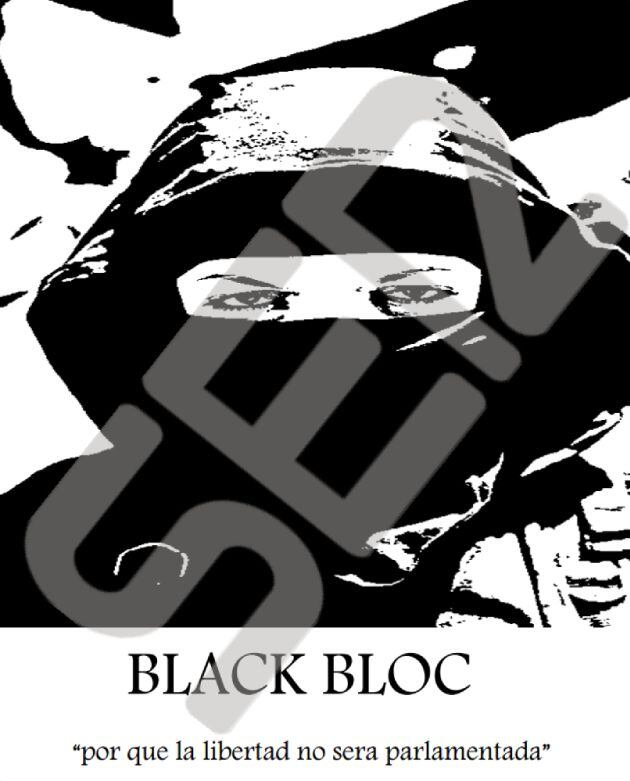 Portada de &#039;Black Bloc&#039;, el manual de la guerrilla urbana en Cataluña.