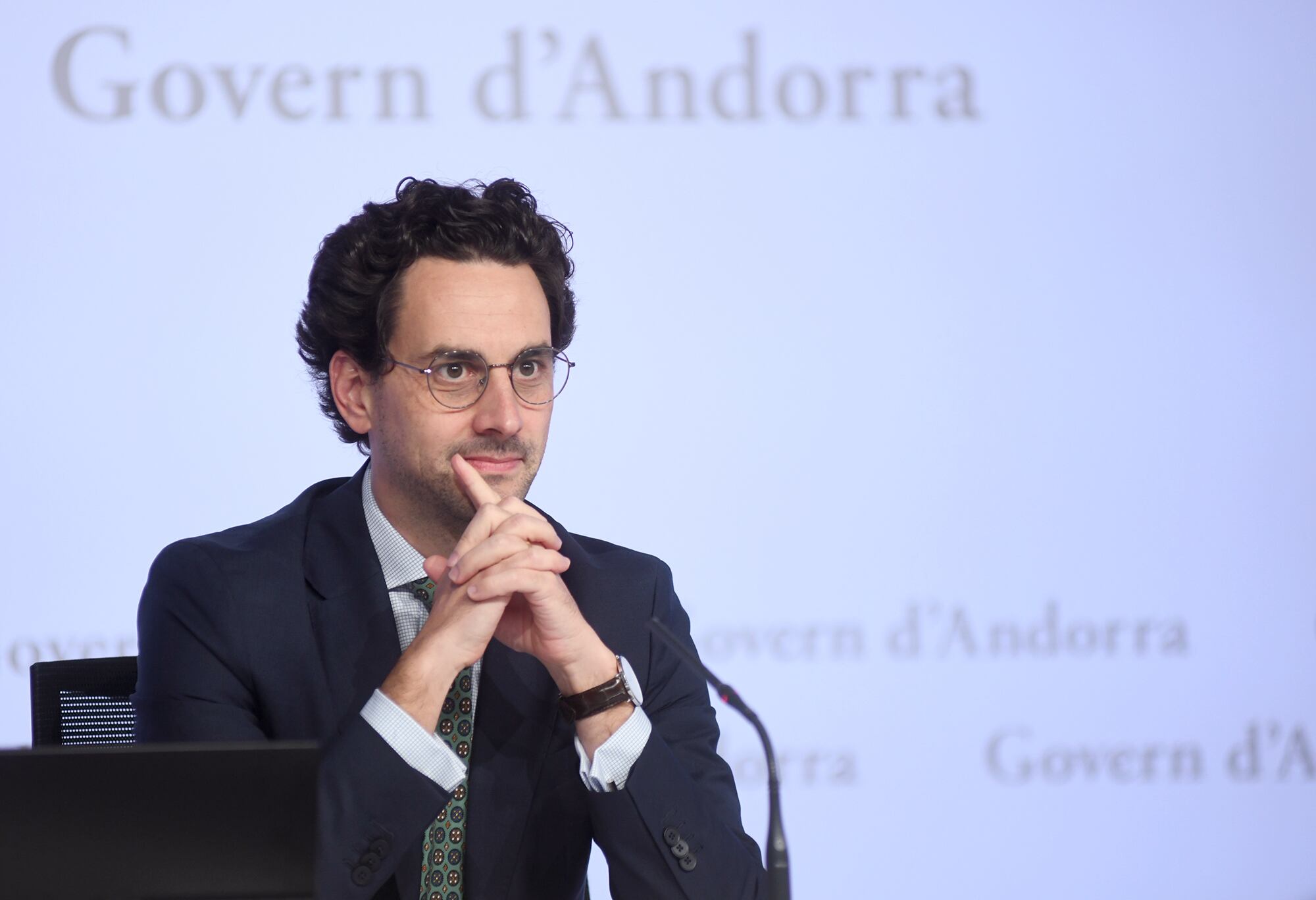 El ministre Portaveu, Guillem Casal