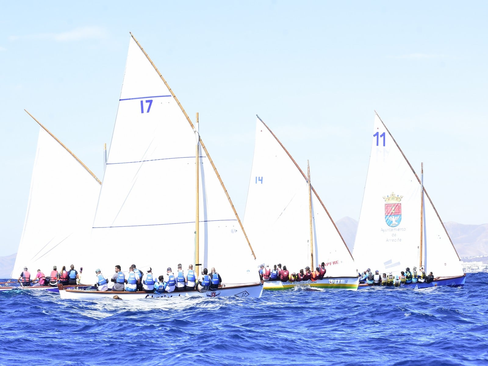 Tercera jornada de la Liga Insular de Vela Latina de Lanzarote.