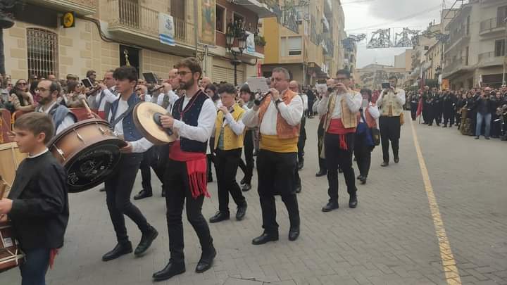 La Colla, hace unos días en Onil