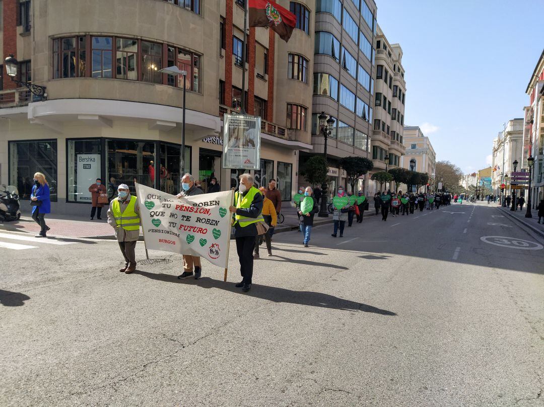 Concentración pensionistas igualdad de pensiones