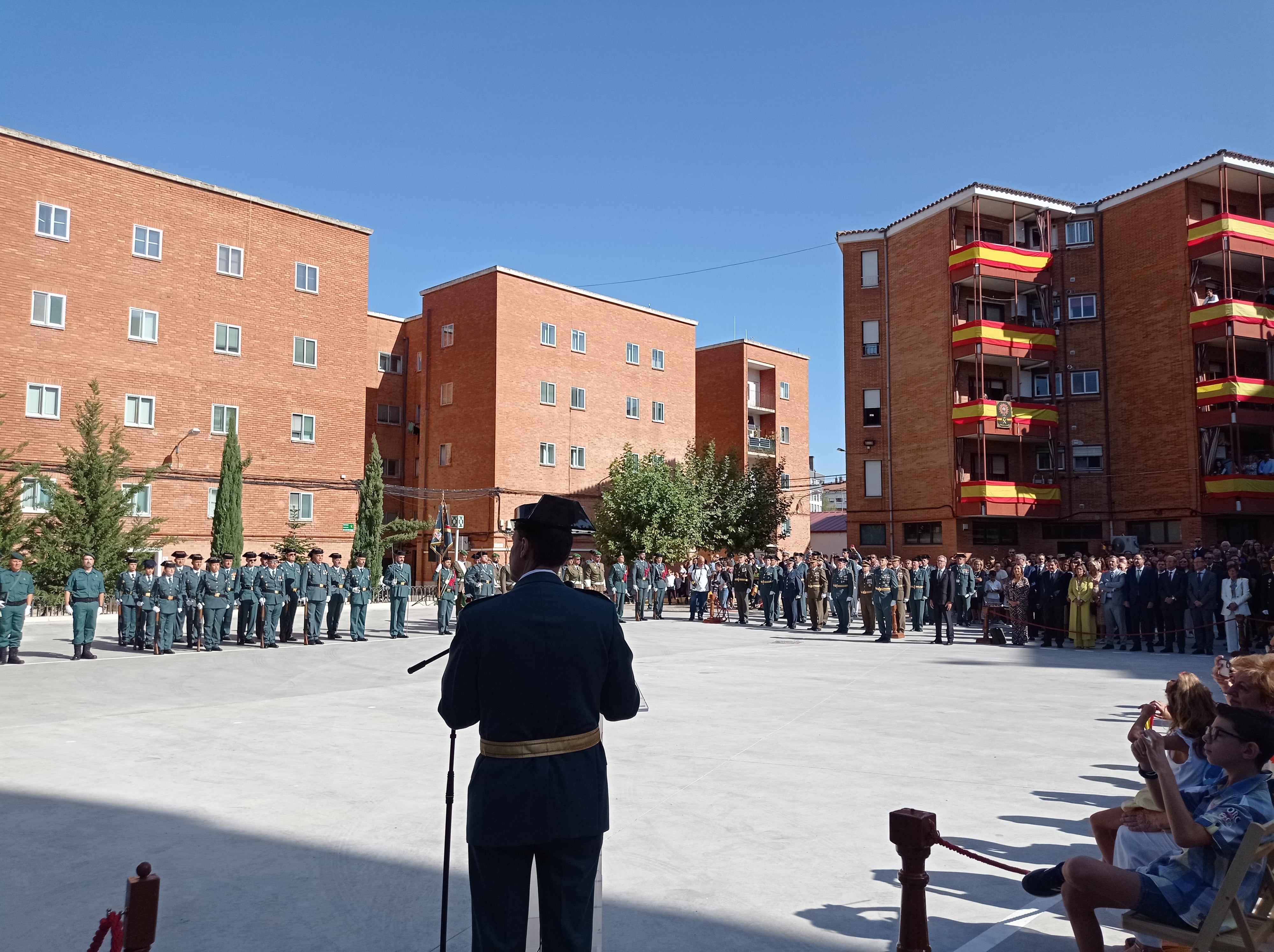 Celebración de la Guardia Civil de Palencia