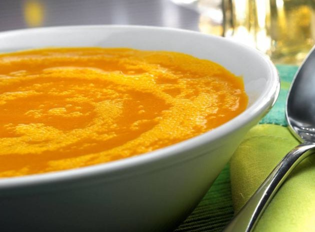 Sopa de calabaza.