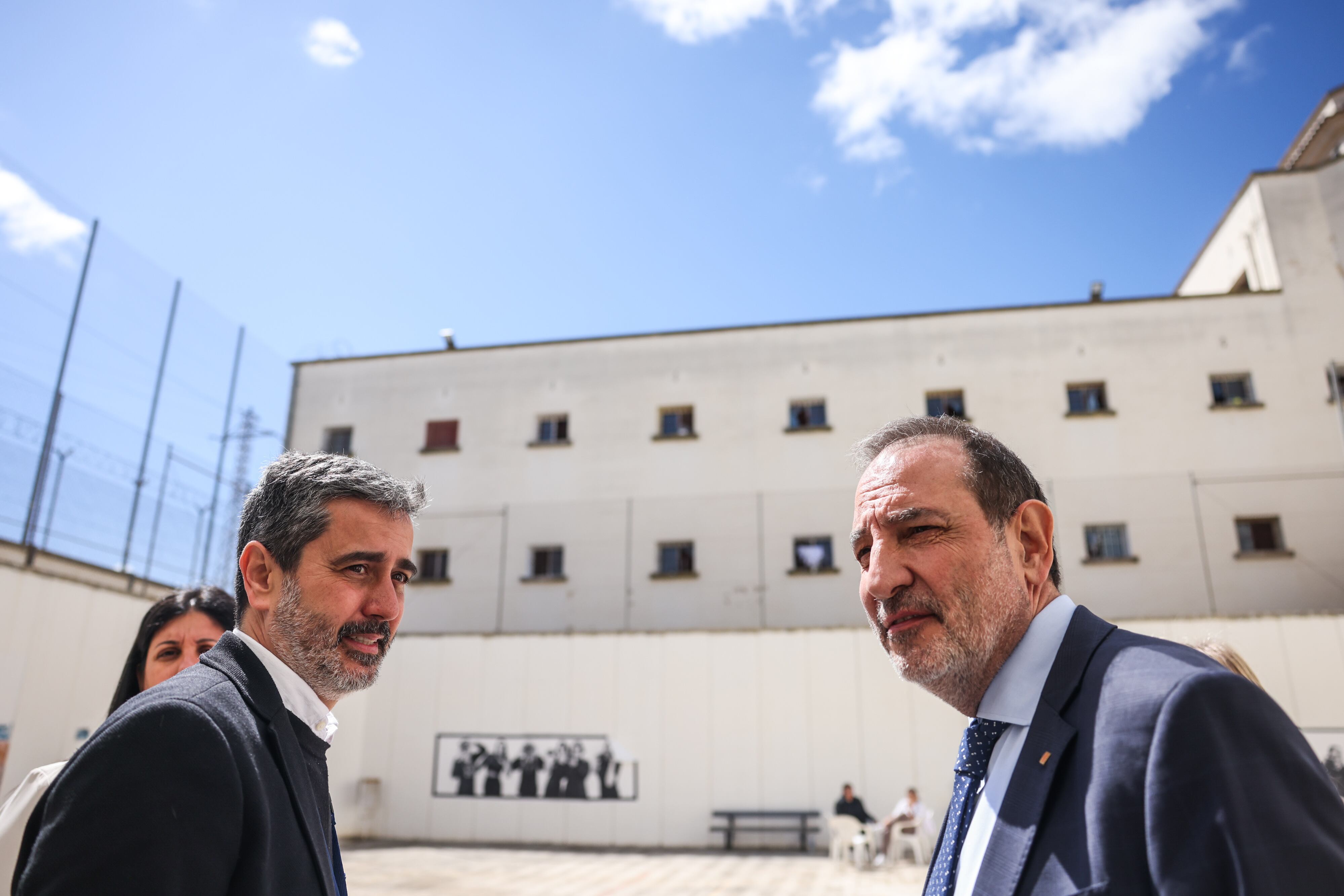 El conseller Espadaler ha visitat la presó de Lleida. Foto: Departament de Justícia.