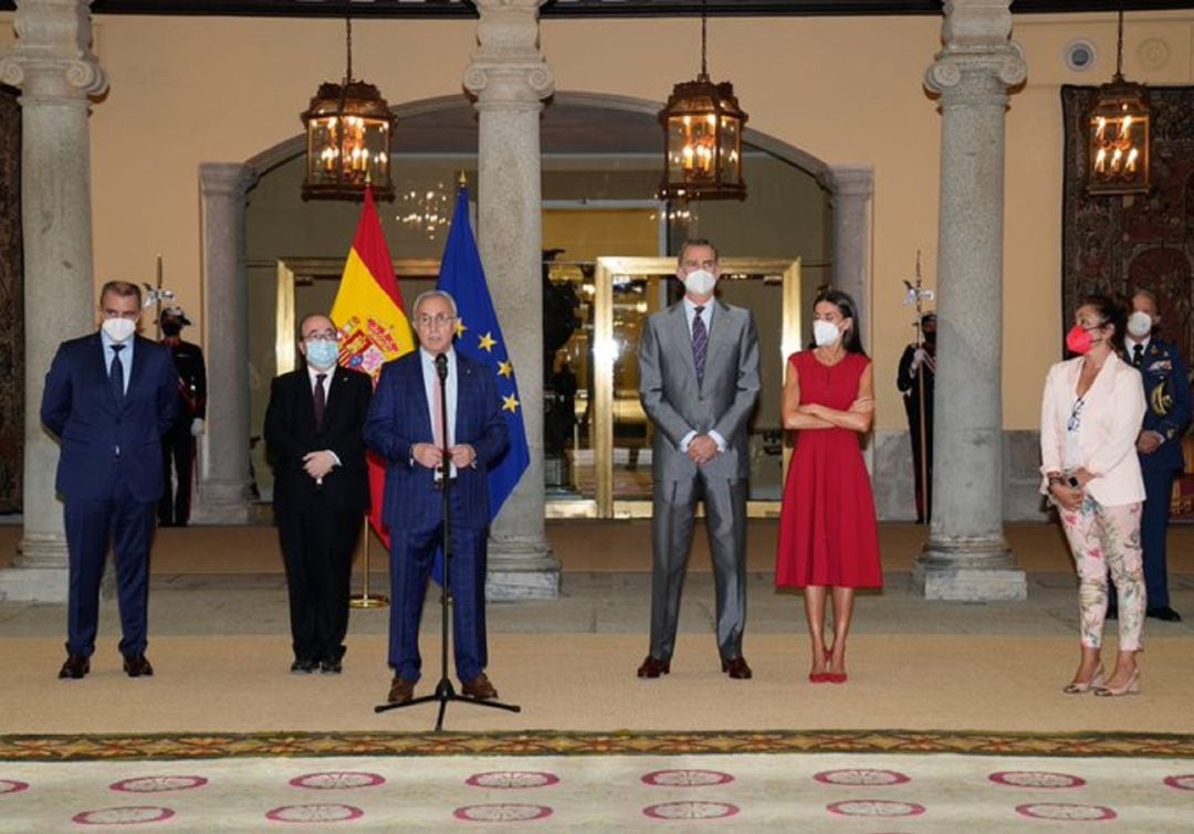 O presidente do Comité Olímpico Español, Alejandro Blanco, Premio Ourensanía 2021