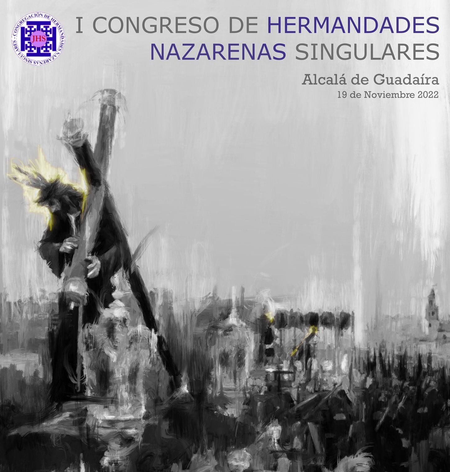 Cartel del I Congreso de Hermandades Nazarenas Singulares