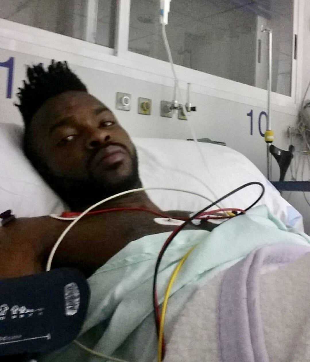 Koné en el hospital