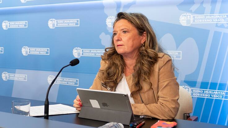 Gotzone Sagardui, consejera de Salud del Gobierno Vasco