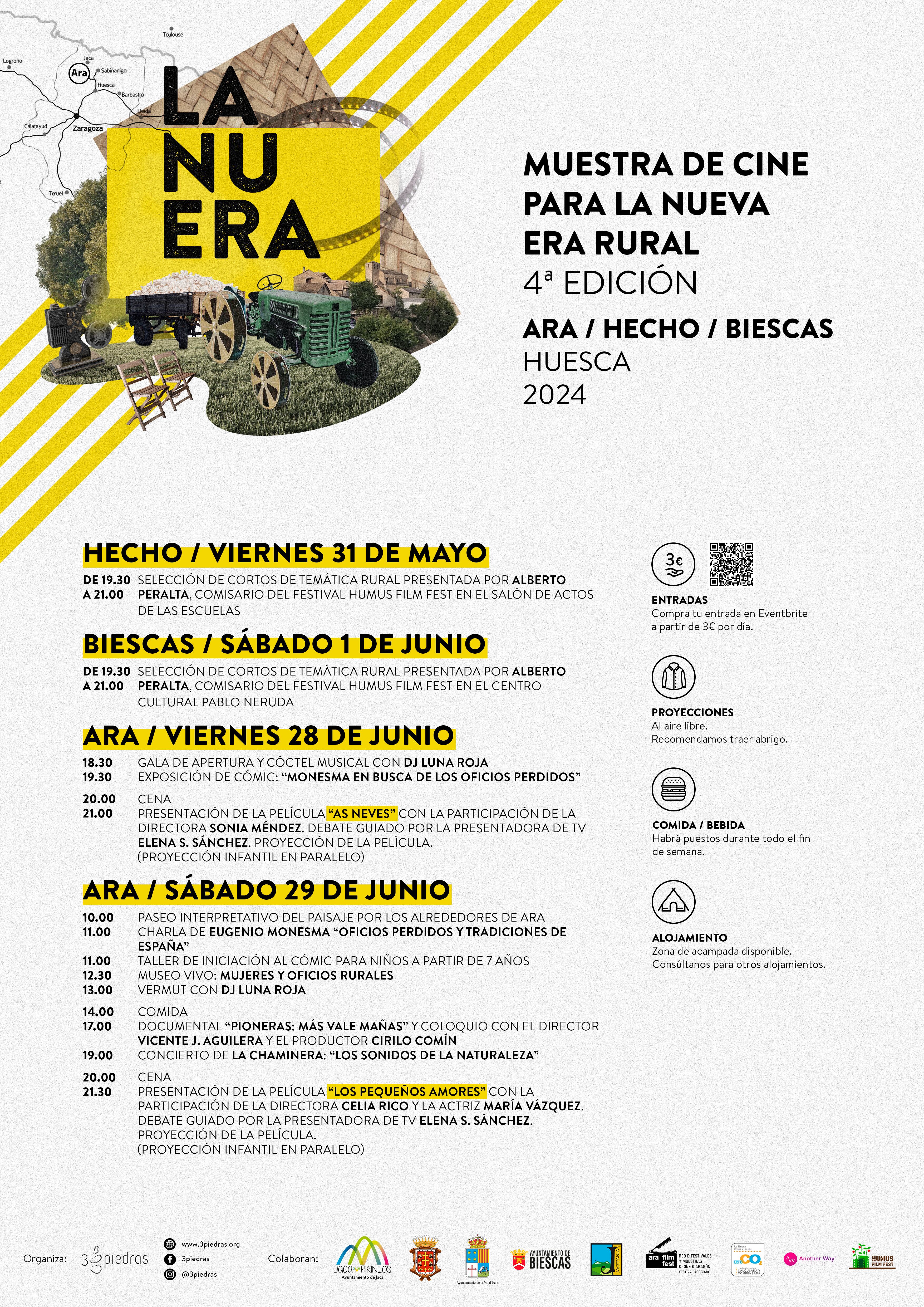 Las proyecciones y coloquios visitan tres pueblos del Pirineo