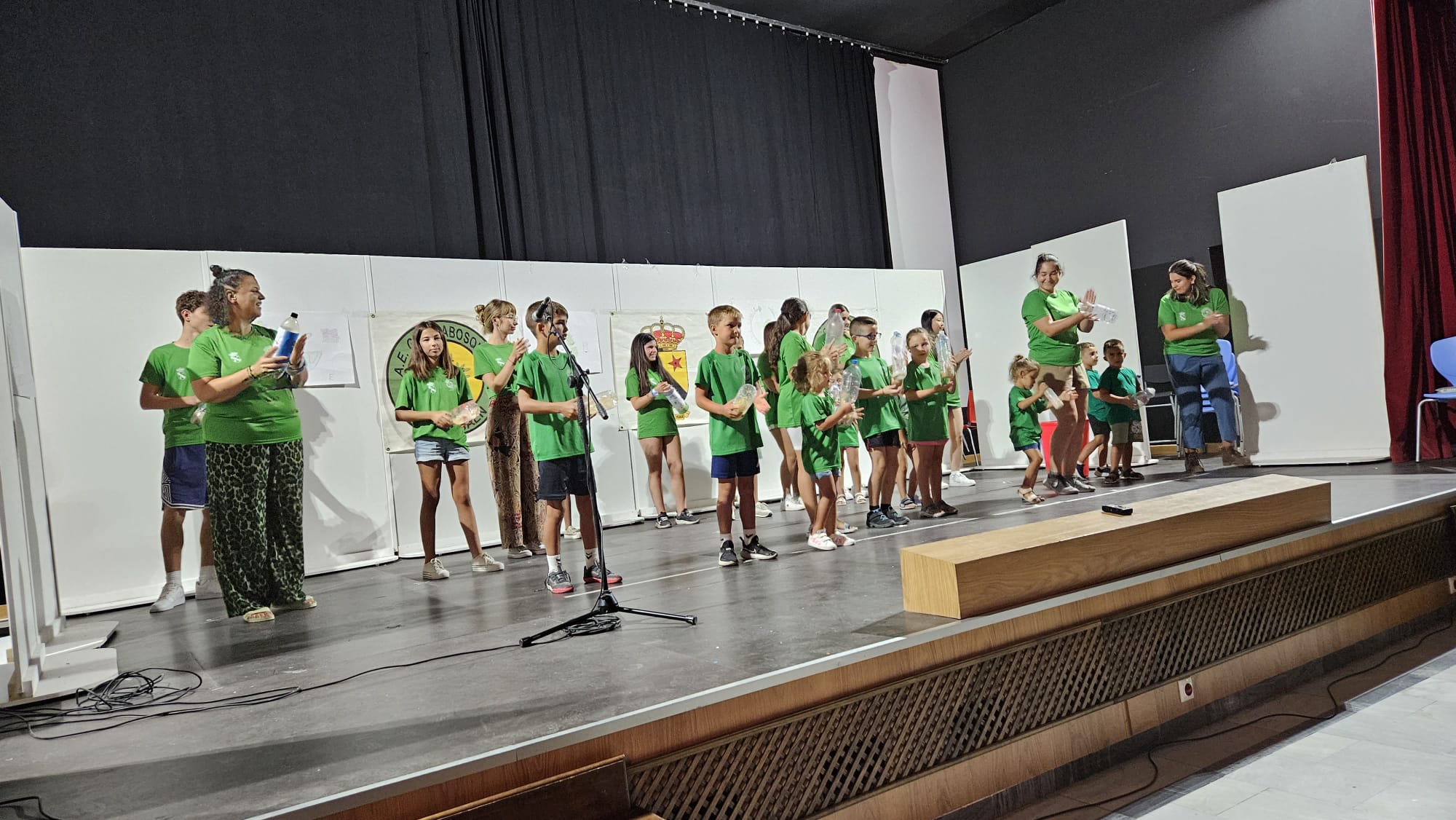 Otra de las coreografías realizadas por alumnos/as