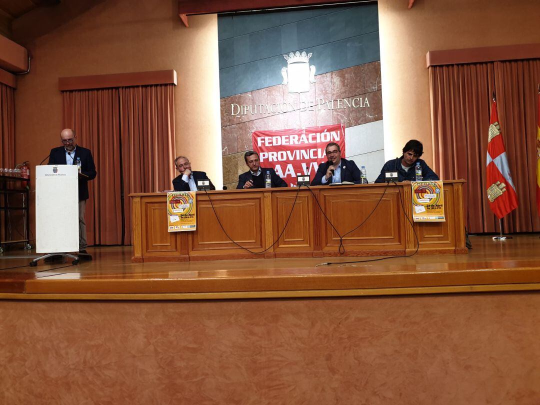 Un momento del debate en Palencia