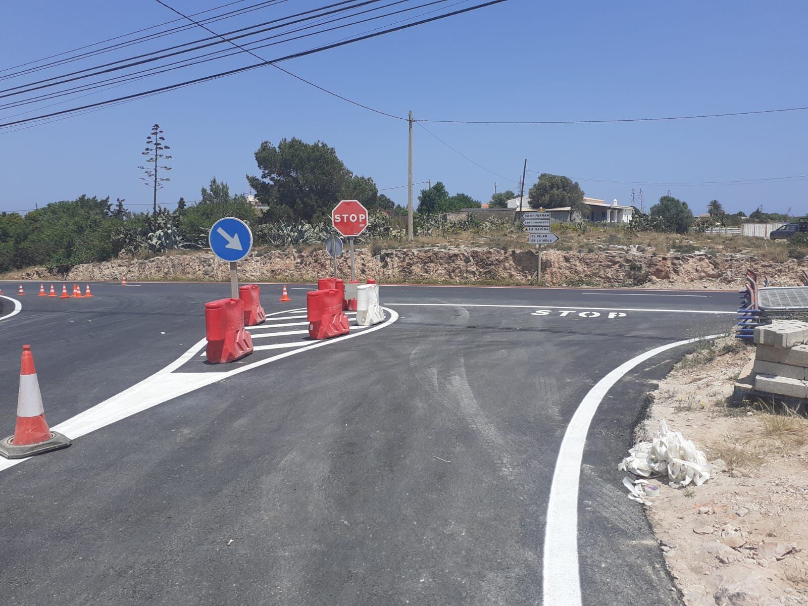 Imagen de la zona donde se han ejecutado los trabajos