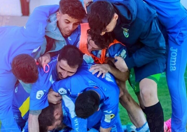 Los jugadores del Arandina