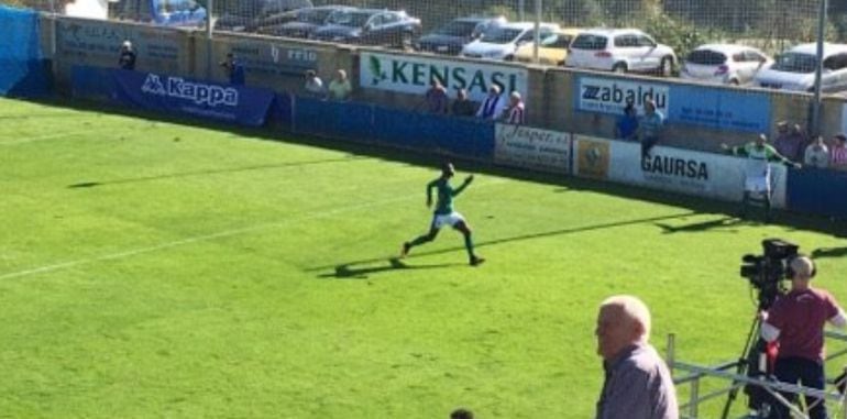 Owusu, autor del gol del empate, volvió a celebrarlo a lo &#039;Cristiano Ronaldo&#039;