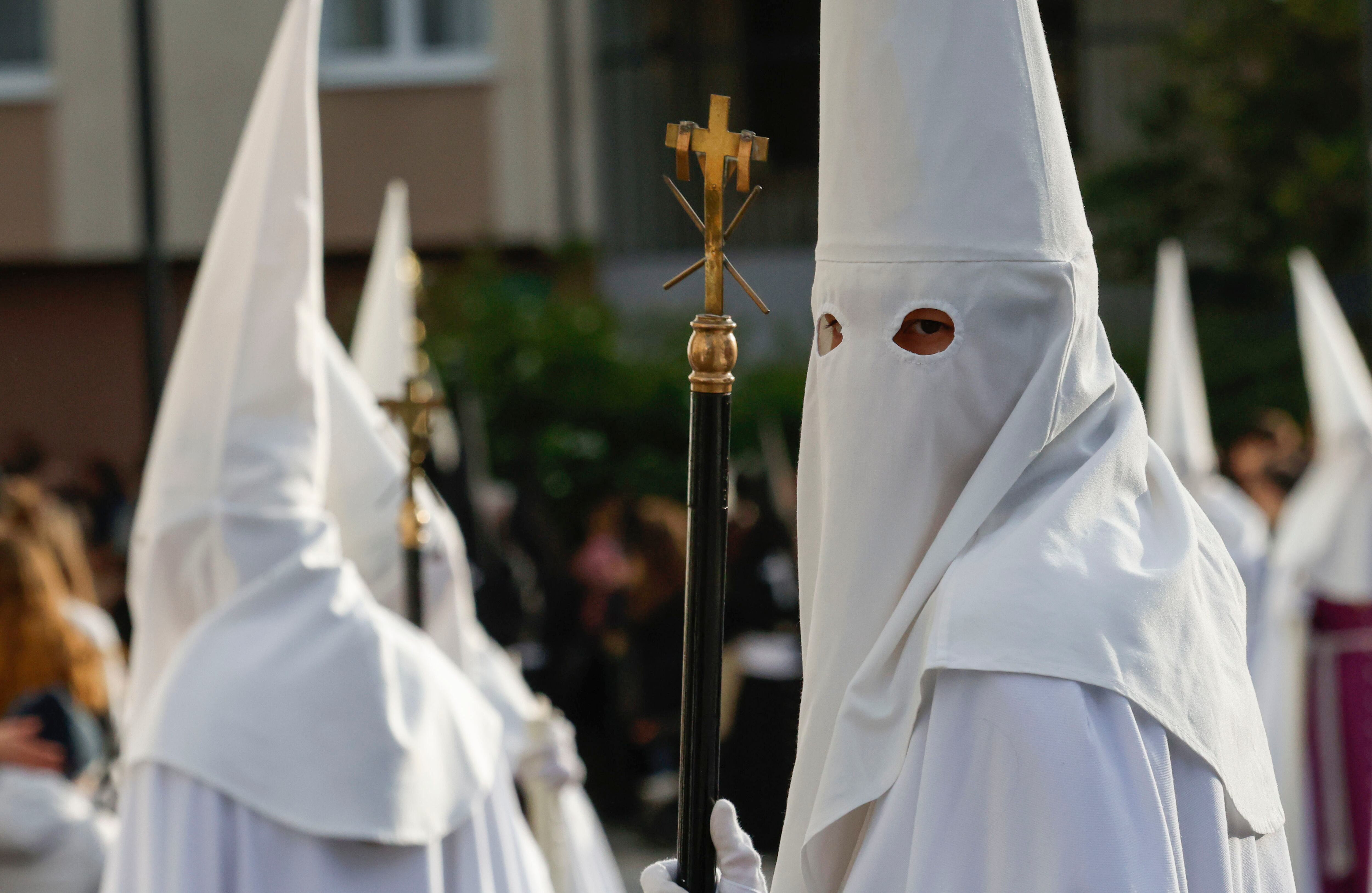 Procesión del Cristo de la Buena Muerte, celebrada este martes en Ferrol (foto: Kiko Delgado / EFE)