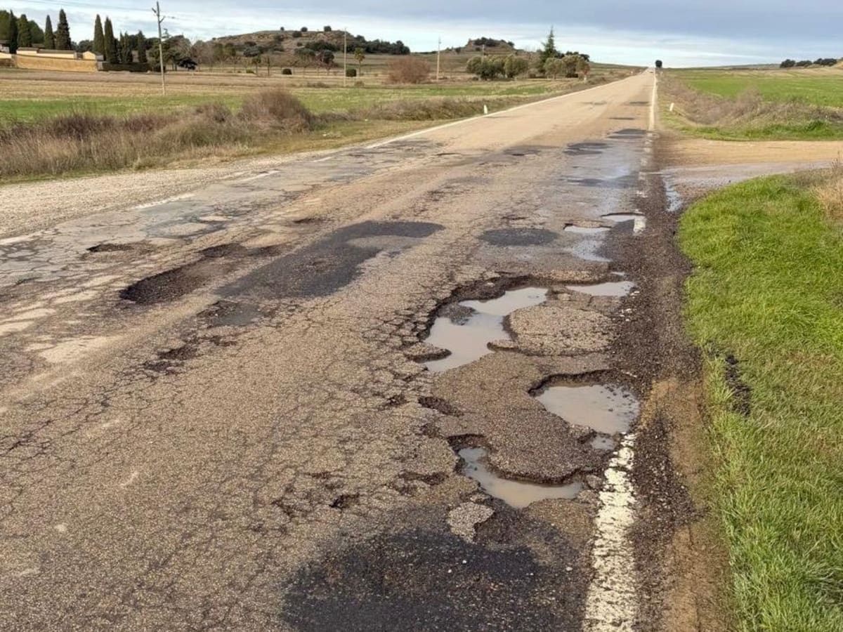 CHA muestra su hartazgo por el "abandono" de las carreteras de los Monegros