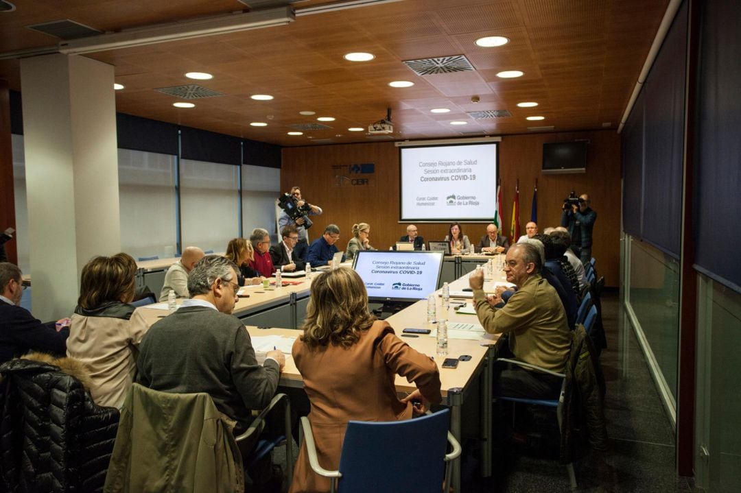 Reunión del Consejo Riojano de Salud.