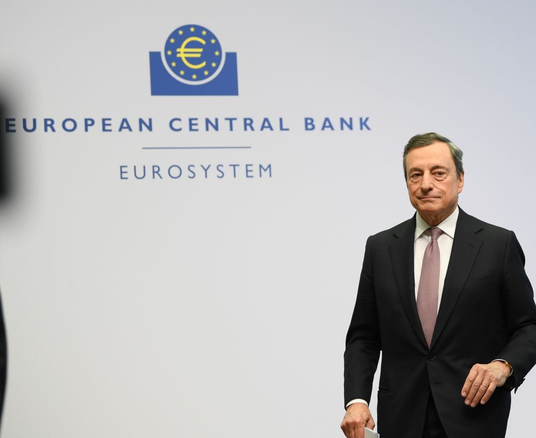 Mario Draghi, presidente del Banco Central Europeo 