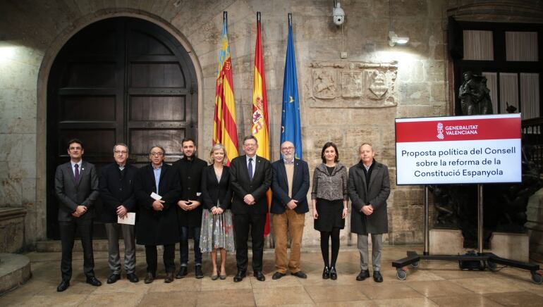 Presentación de la propuesta del Consell para la reforma de la Constitución